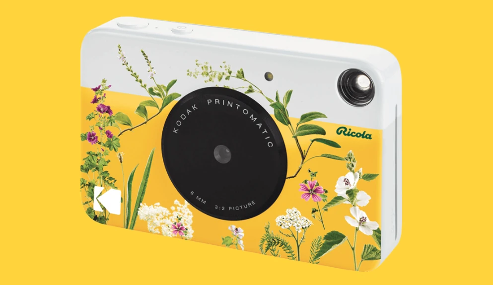 Istantanee Kodak limited edition in palio con Ricola