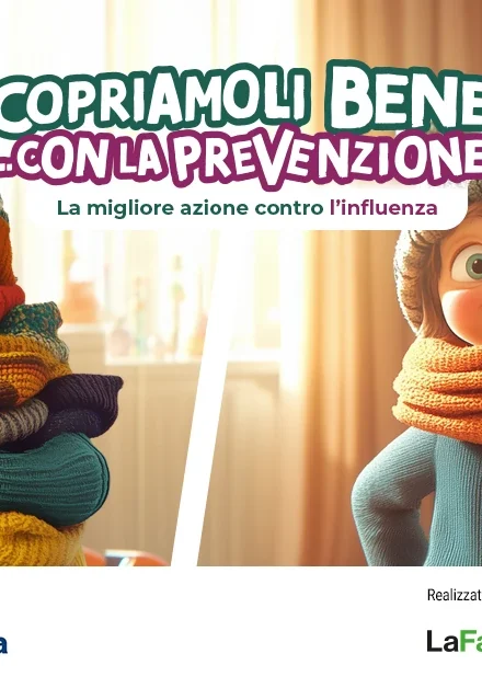 La Fabbrica firma la campagna sulla prevenzione dell’influenza nei bambini