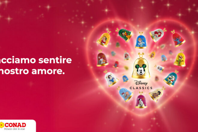 Da Conad sono tornate le Campanelle di Natale Disney