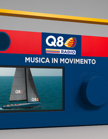 Q8 porta la sua radio digitale nei grandi hub ferroviari