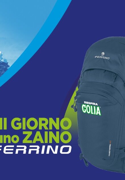 Concorso Golia Activ Plus ooh 2026, in palio zaini Ferrino personalizzati