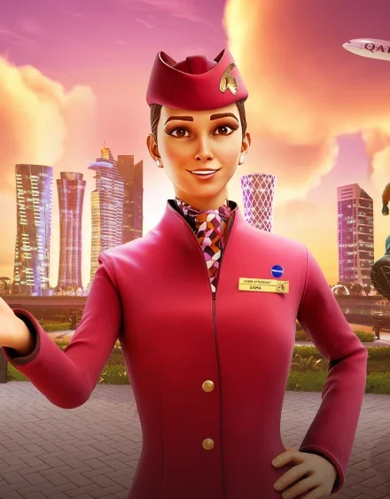Qatar Airways debutta nel gaming immersivo con QVerse Island su Fortnite