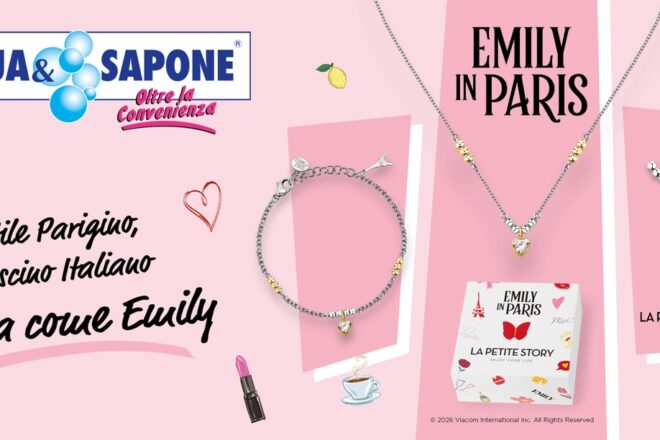 Next Reloy firma “Brilla come Emily”, la customer experience di Acqua & Sapone