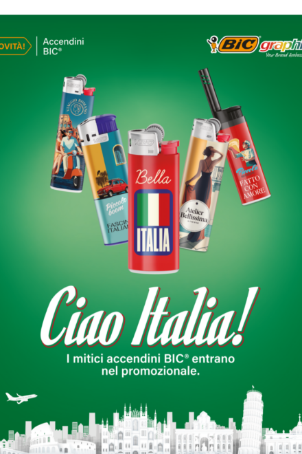BIC Graphic accende una nuova era della comunicazione promozionale in Italia