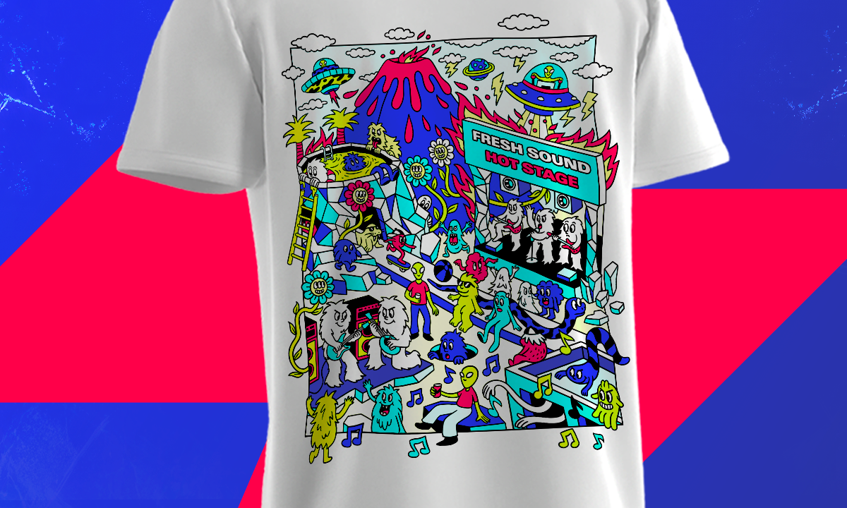 T-shirt autografate con il concorso Air Action Vigorsol per il Red Valley Festival