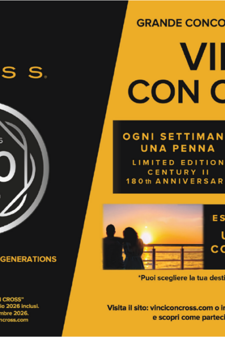 Cross celebra 180 anni con un concorso premium tra heritage e collezionismo