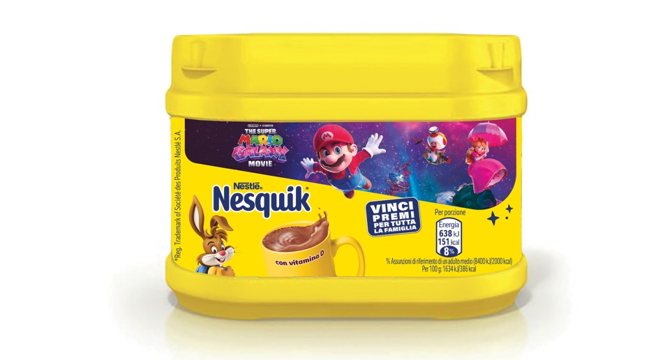 Nesquik incontra Super Mario, il licensing entertainment diventa leva di engagement per la colazione