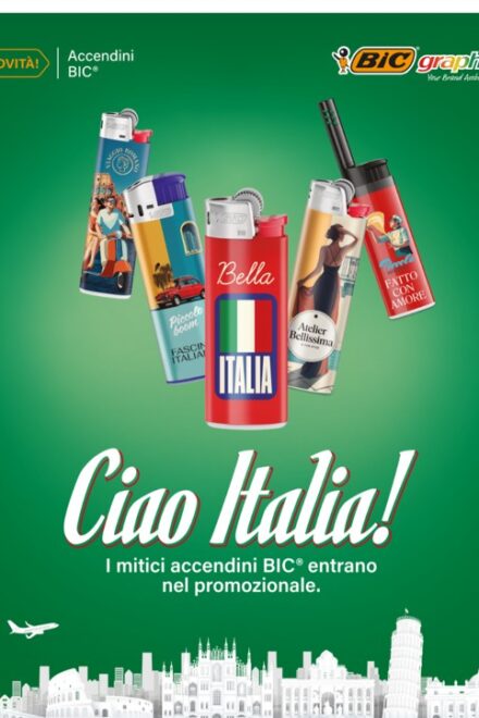 BIC Graphic accende una nuova era della comunicazione promozionale in Italia
