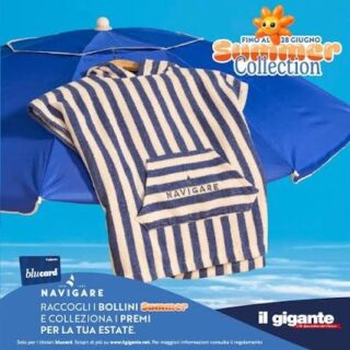 Il Gigante punta sulla fedeltà estiva con la “Summer Collection” Navigare