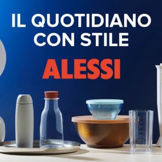 Coop punta sul design Alessi per la nuova short collection realizzata da Promotica