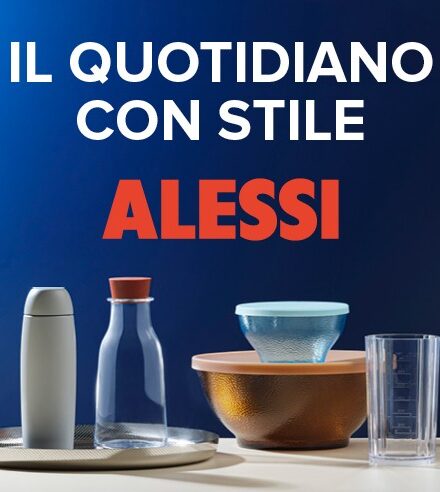 Coop punta sul design Alessi per la nuova short collection realizzata da Promotica