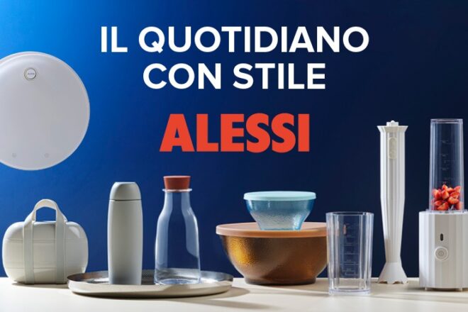 Coop punta sul design Alessi per la nuova short collection realizzata da Promotica