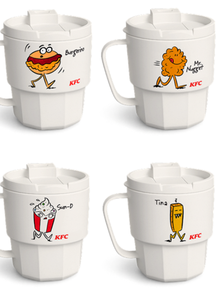 Kfc debutta nei collectible, con “The krunchy mug” il brand esce dal ristorante