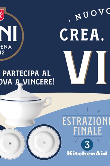 Fini Pasta Fresca lancia “Crea, impiatta, vinci”, in palio set di piatti e KitchenAid