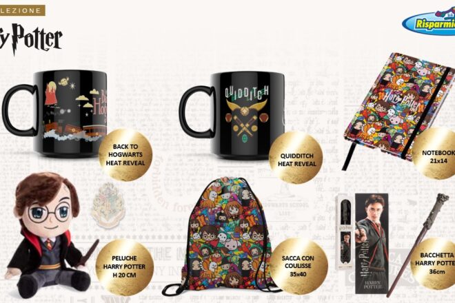 Harry Potter entra nella loyalty di Risparmio Casa con una nuova short collection